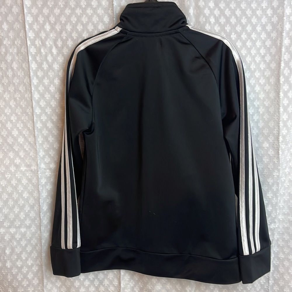 Adidas zippered jacket - black size 6 kids - Picture 5 of 5